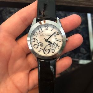 Black Betsy Johnson Watch